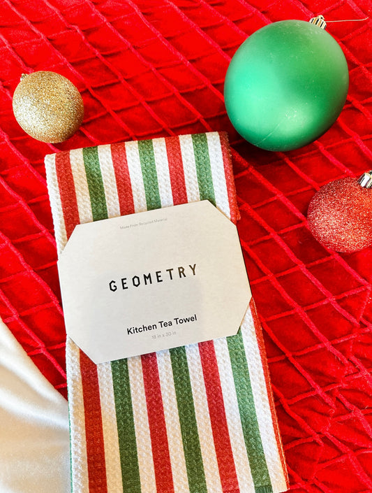 Geometry Tea Towel