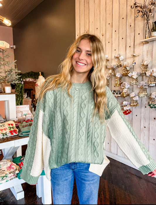 Lanie Cable Knit Sweater