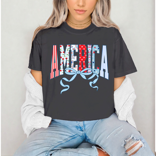 America Bow Graphic Tee