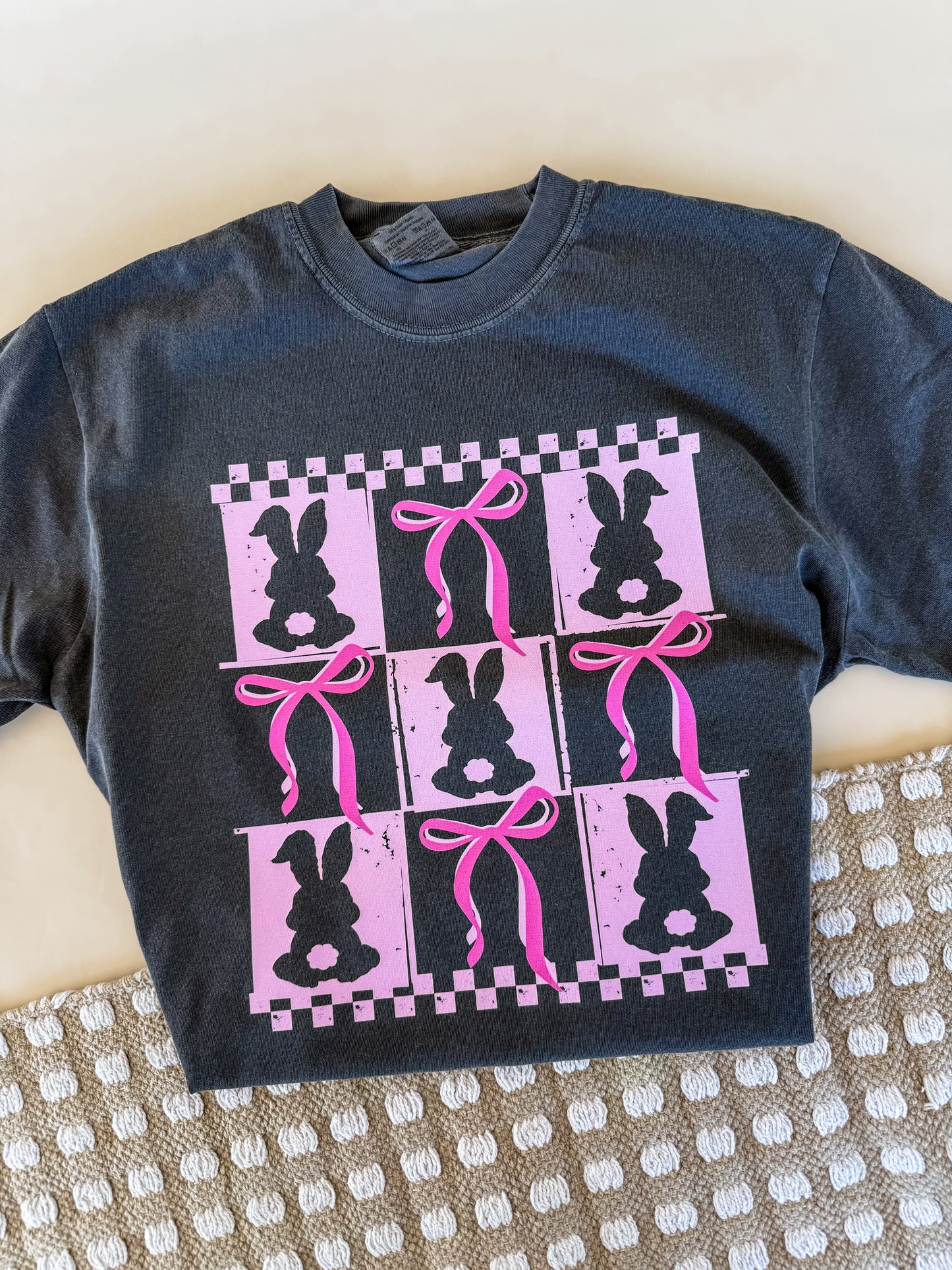 Bunnies and Bow Tee