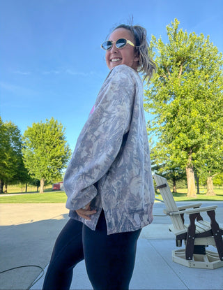 Indiana Camo Embroidered Mockneck
