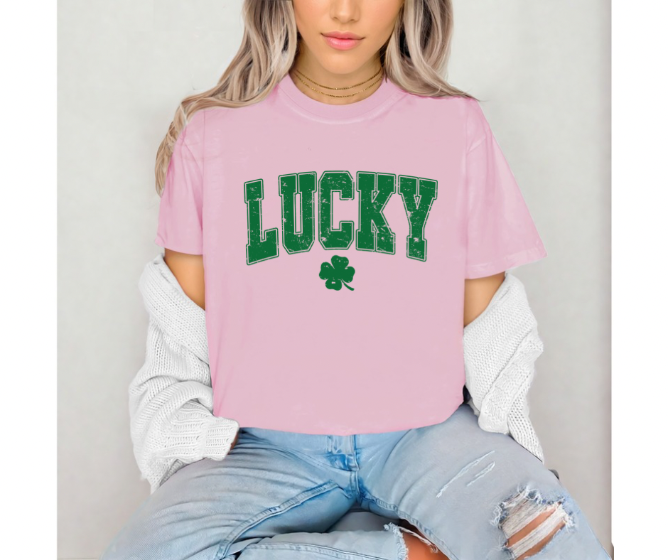 Lucky St. Patrick’s Day Crew/Tee