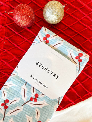 Geometry Tea Towel