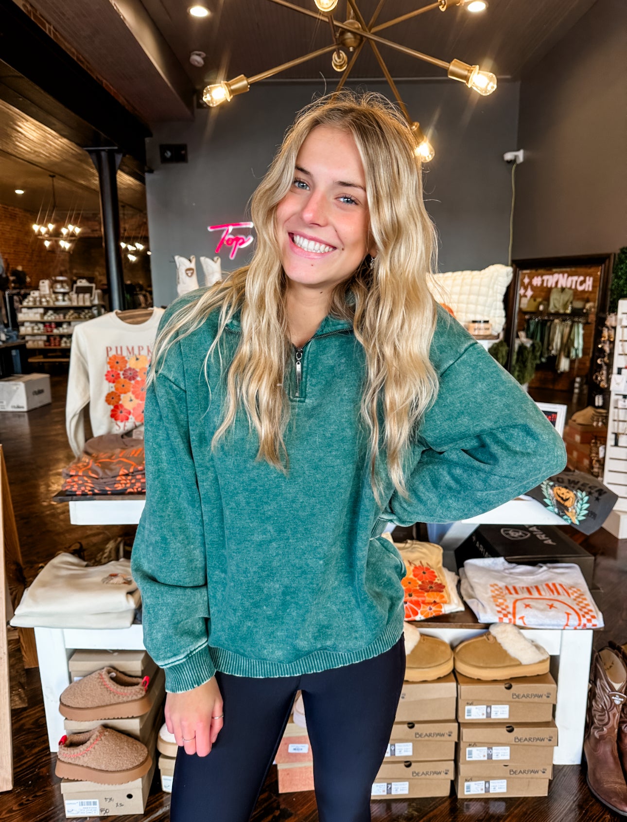 Lived In Quarter Zip