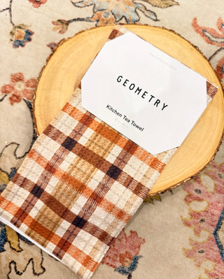 Geometry Tea Towel