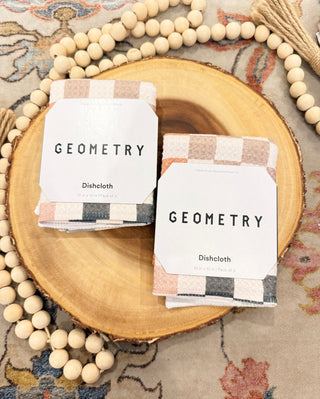 Geometry Dishcloth Set