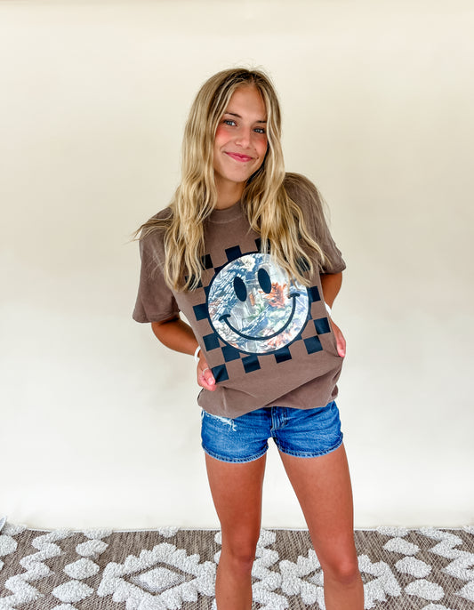 Camo Retro Graphic Tee