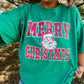 Merry Christmas Santa Graphic Tee/Crew