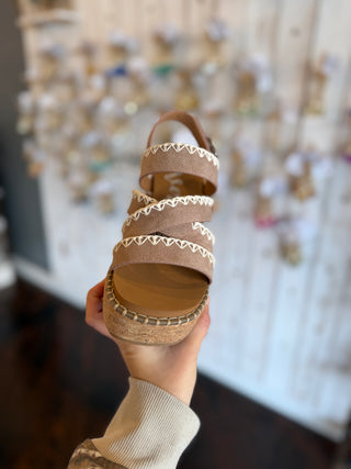 Dune Cork Bethany Wedge Heel