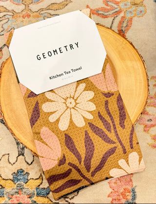 Geometry Tea Towel