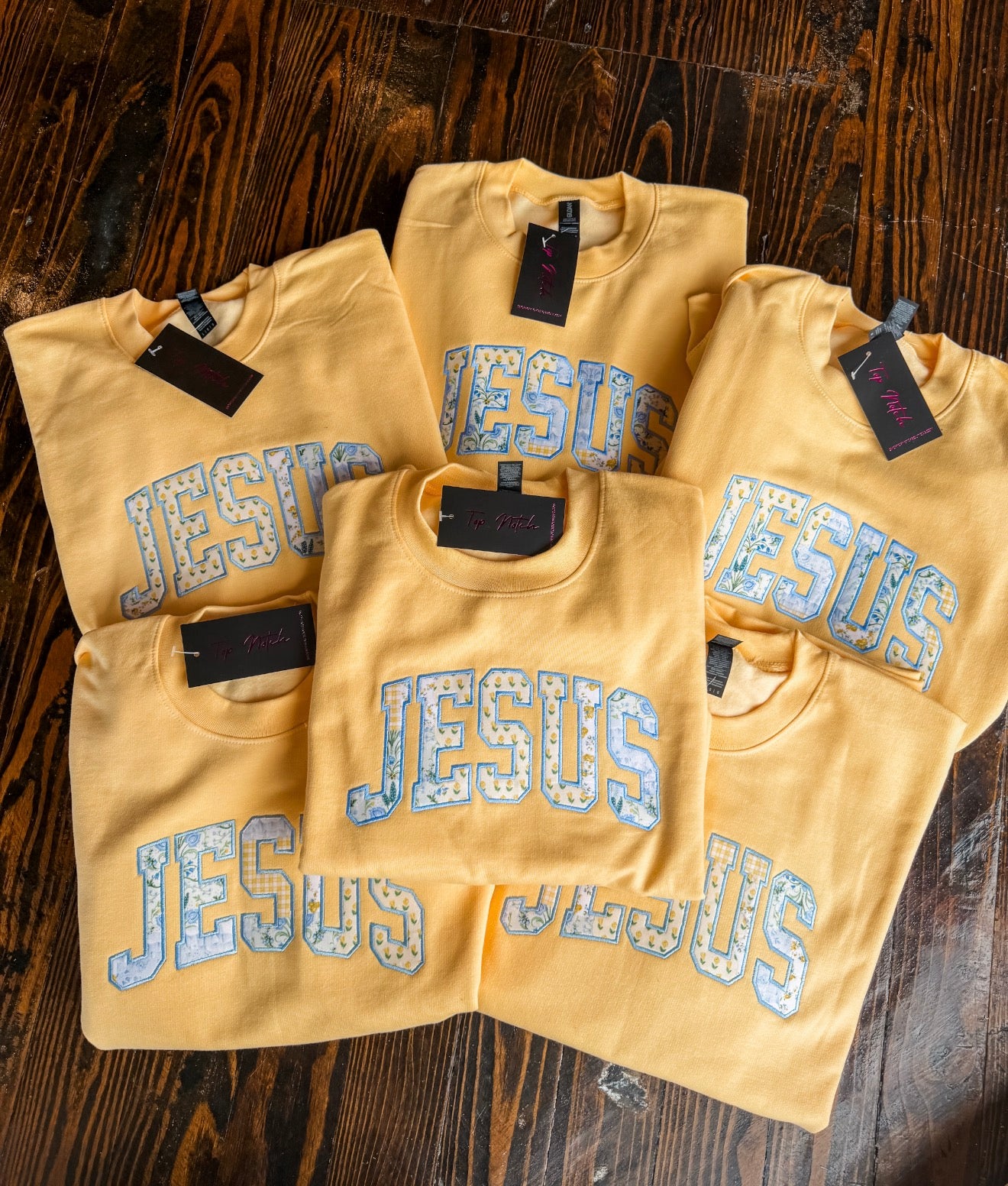 Jesus in Bloom Sweatshirt