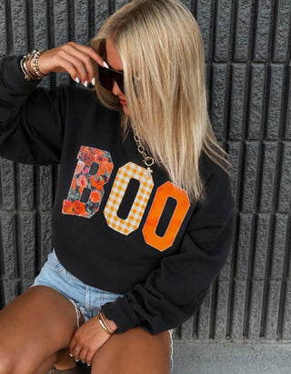 Boo Patch Crewneck