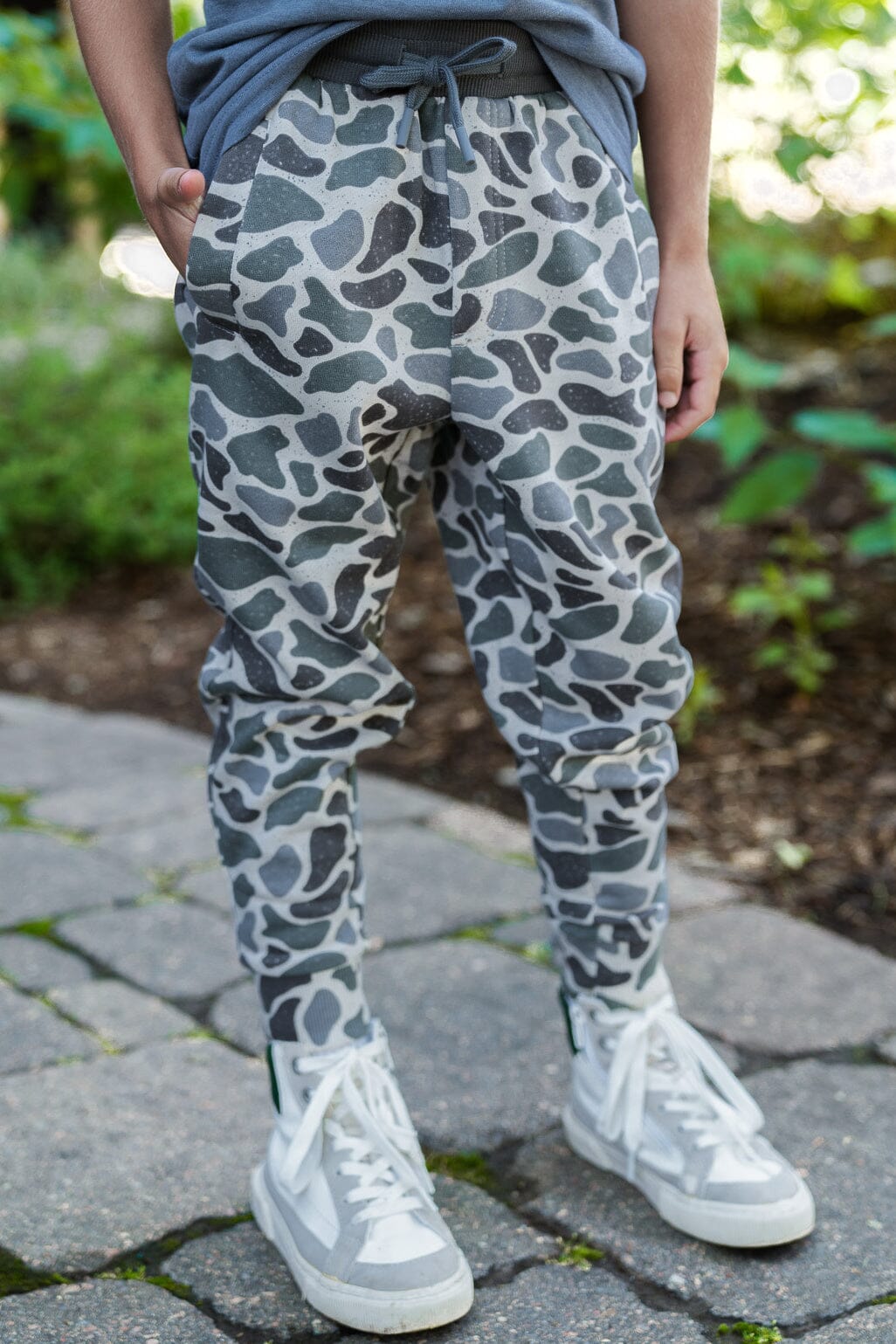 Burlebo Fleece Camo Joggers