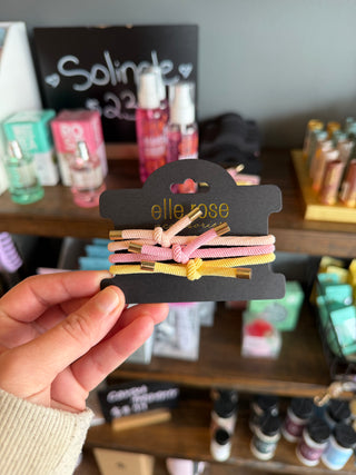 Elle Rose Hair Ties