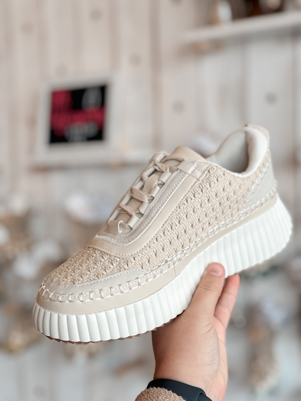 Ella Crochet Sneaker