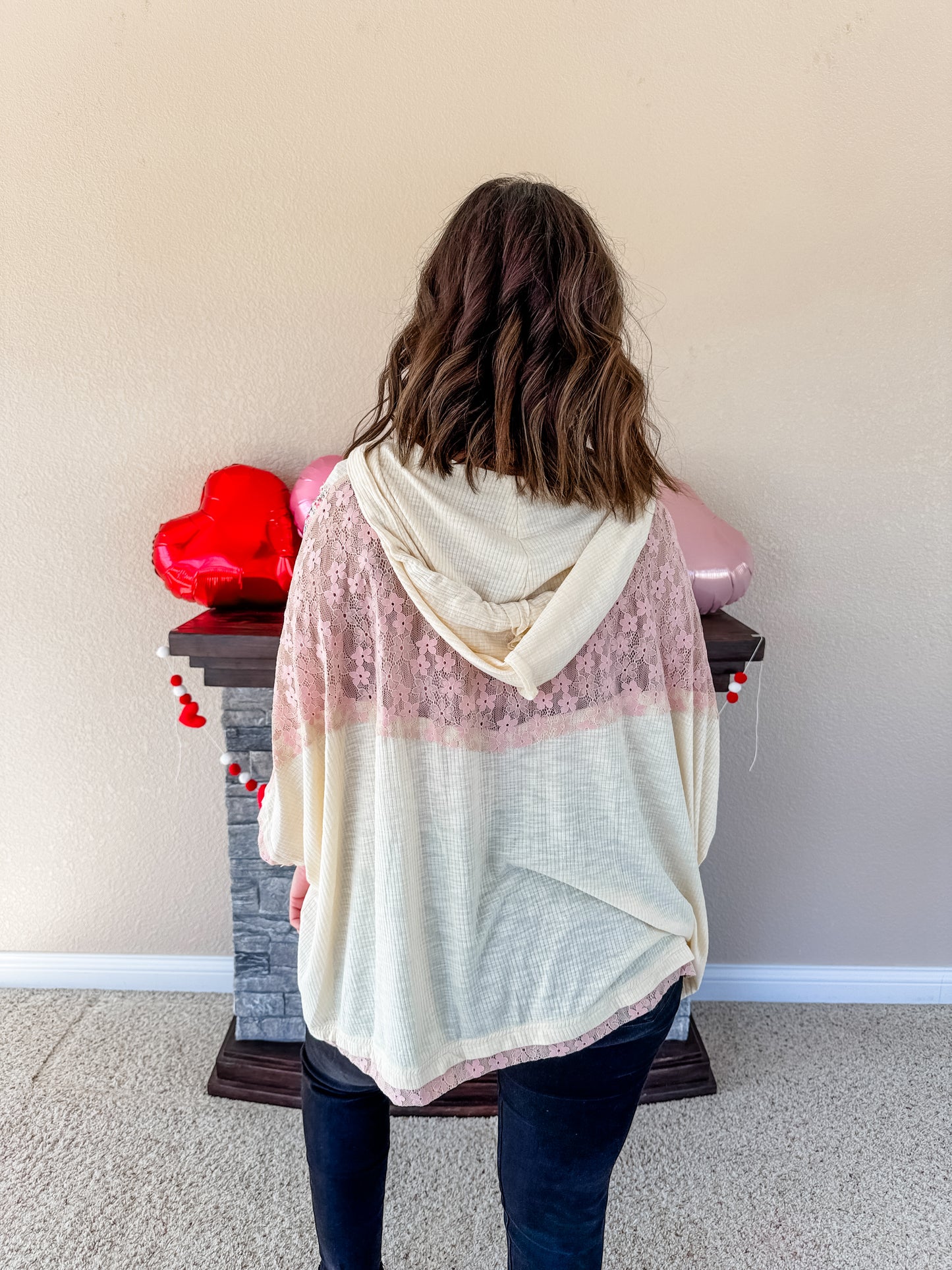 Peace and Lace Top