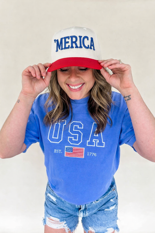 Merica Embroidered Hat