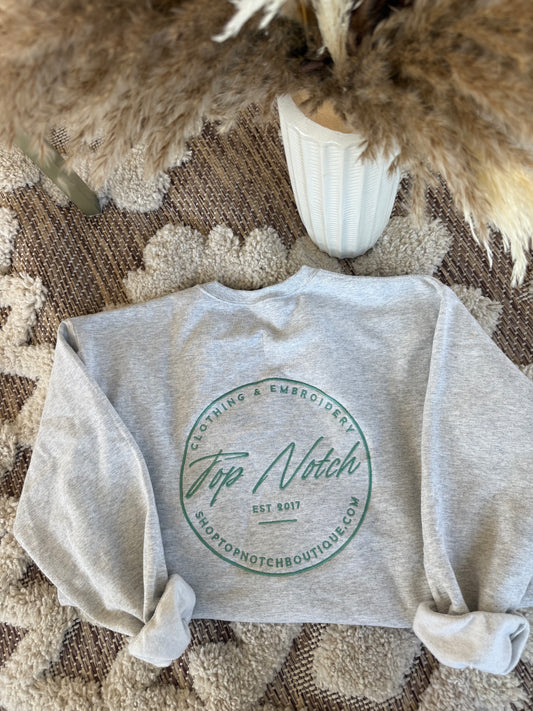 Signature Top Notch Embroidered Sweatshirt