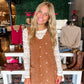 Autumn Bloom Corduroy Dress