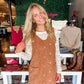 Autumn Bloom Corduroy Dress