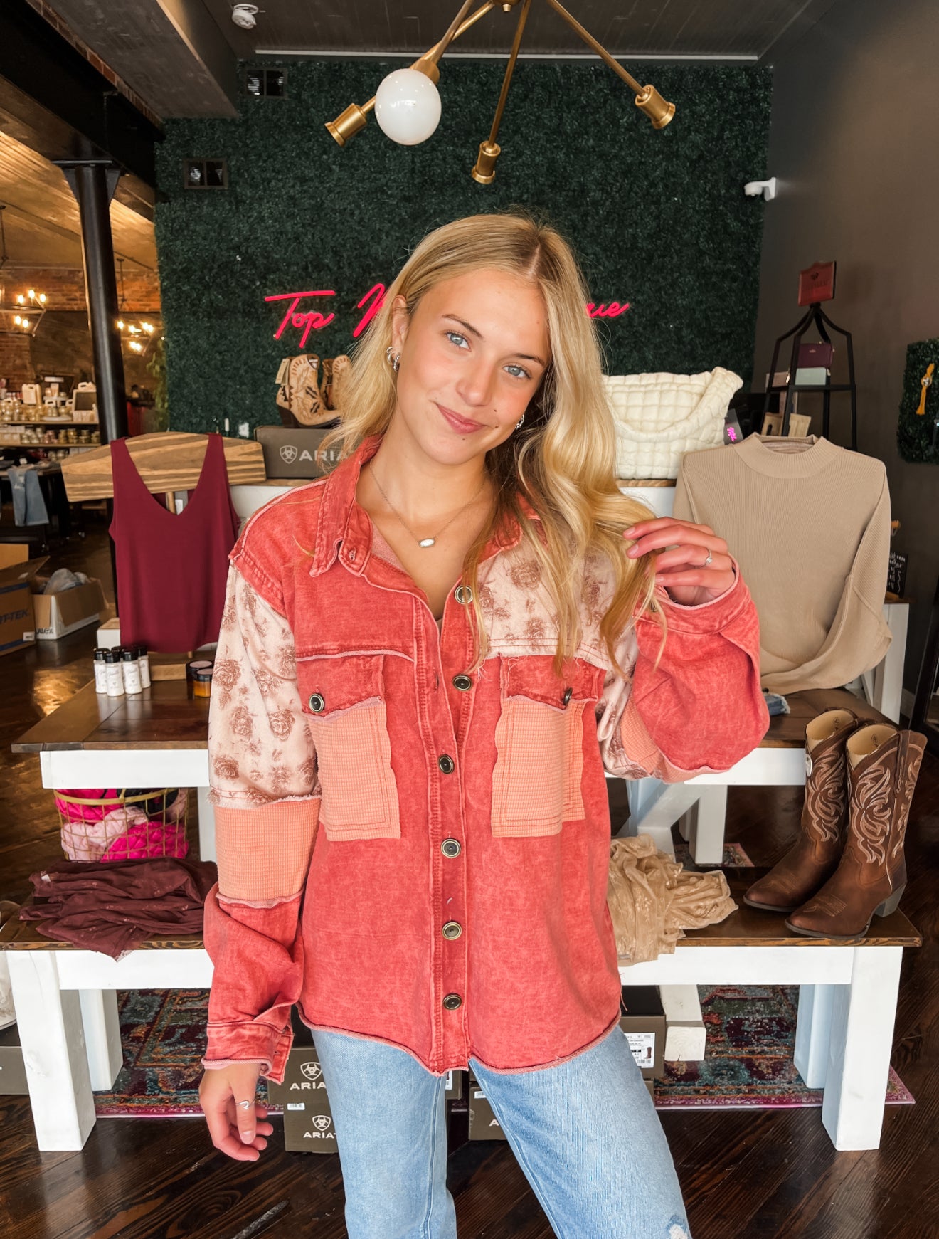 Wildflower Terry Jacket