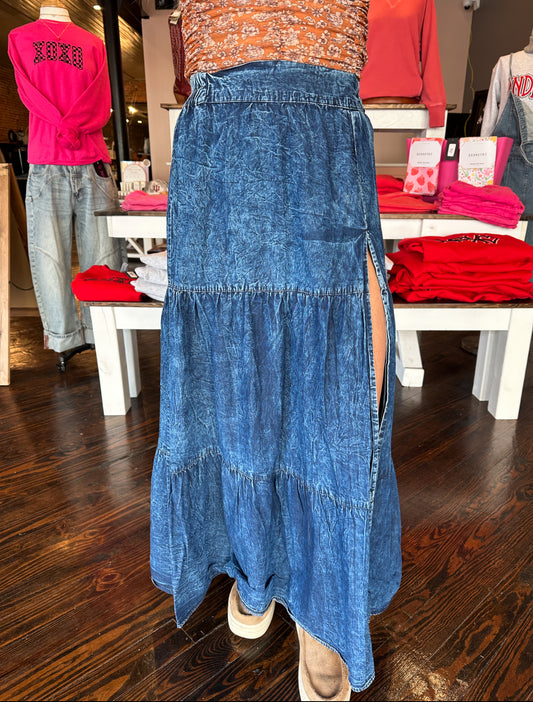 Wild Slit West Skirt