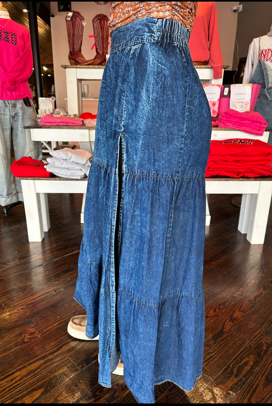 Wild Slit West Skirt