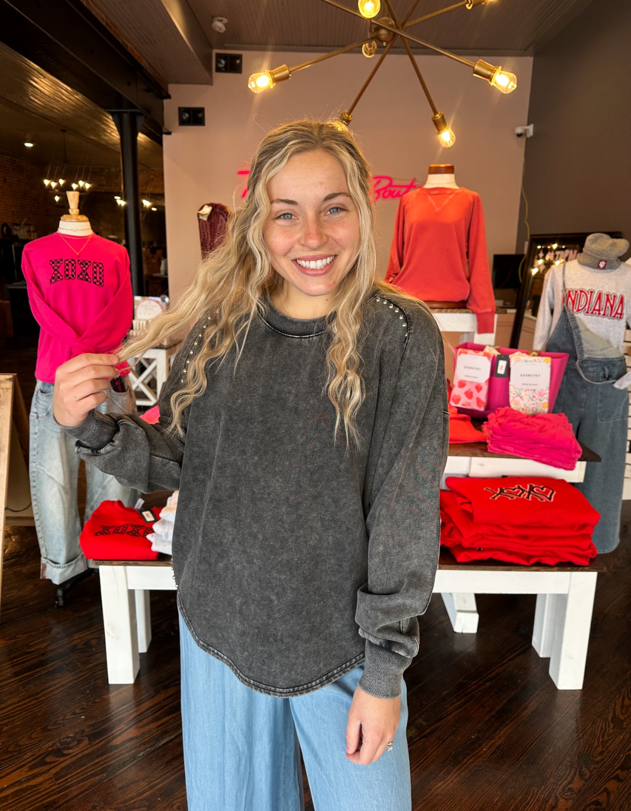 Knox Studded Crewneck