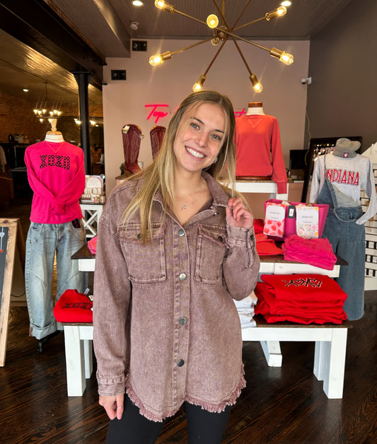 More To Come Button Up