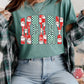 Retro Merry Graphic Tee/Crew