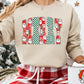 Retro Merry Graphic Tee/Crew