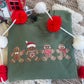 Gingerbread Men Embroidered Crew