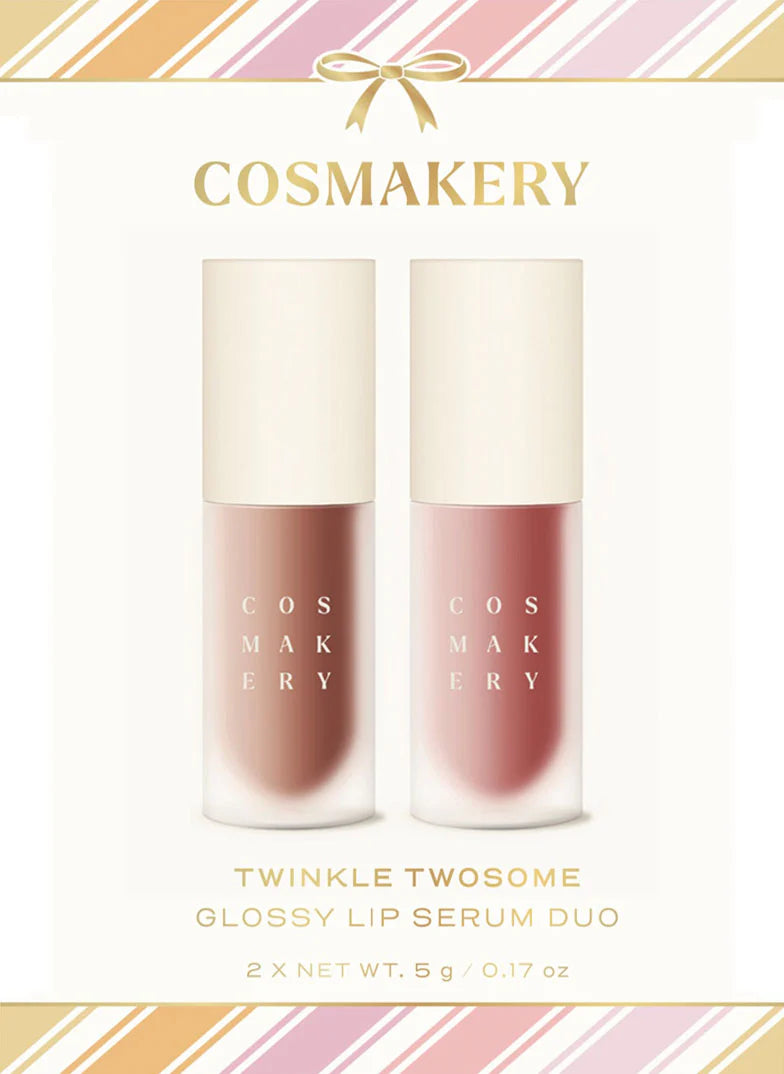 Cosmakery Glossy Lip Serum Duo