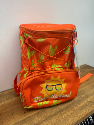 California Mango Backpack Cooler And Essentials