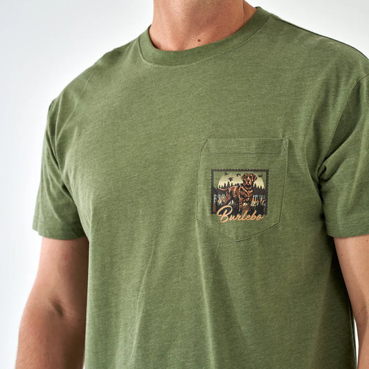 Men’s Burlebo Green Stance Graphic Tee