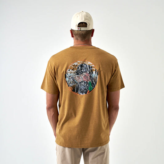 Men’s Burlebo Brown Fetch Graphic Tee