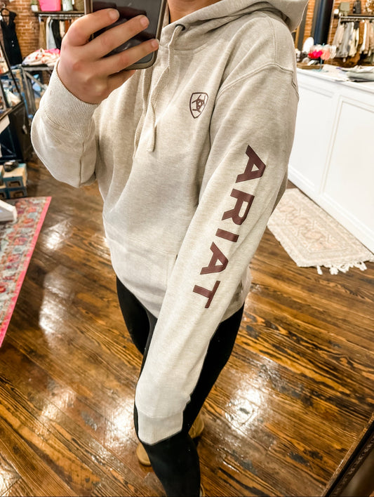 Womens Ariat Logo Hoodie