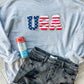 USA Chenille Patch Crewneck