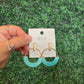 Threaded Hoop Earring