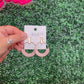 Threaded Hoop Earring