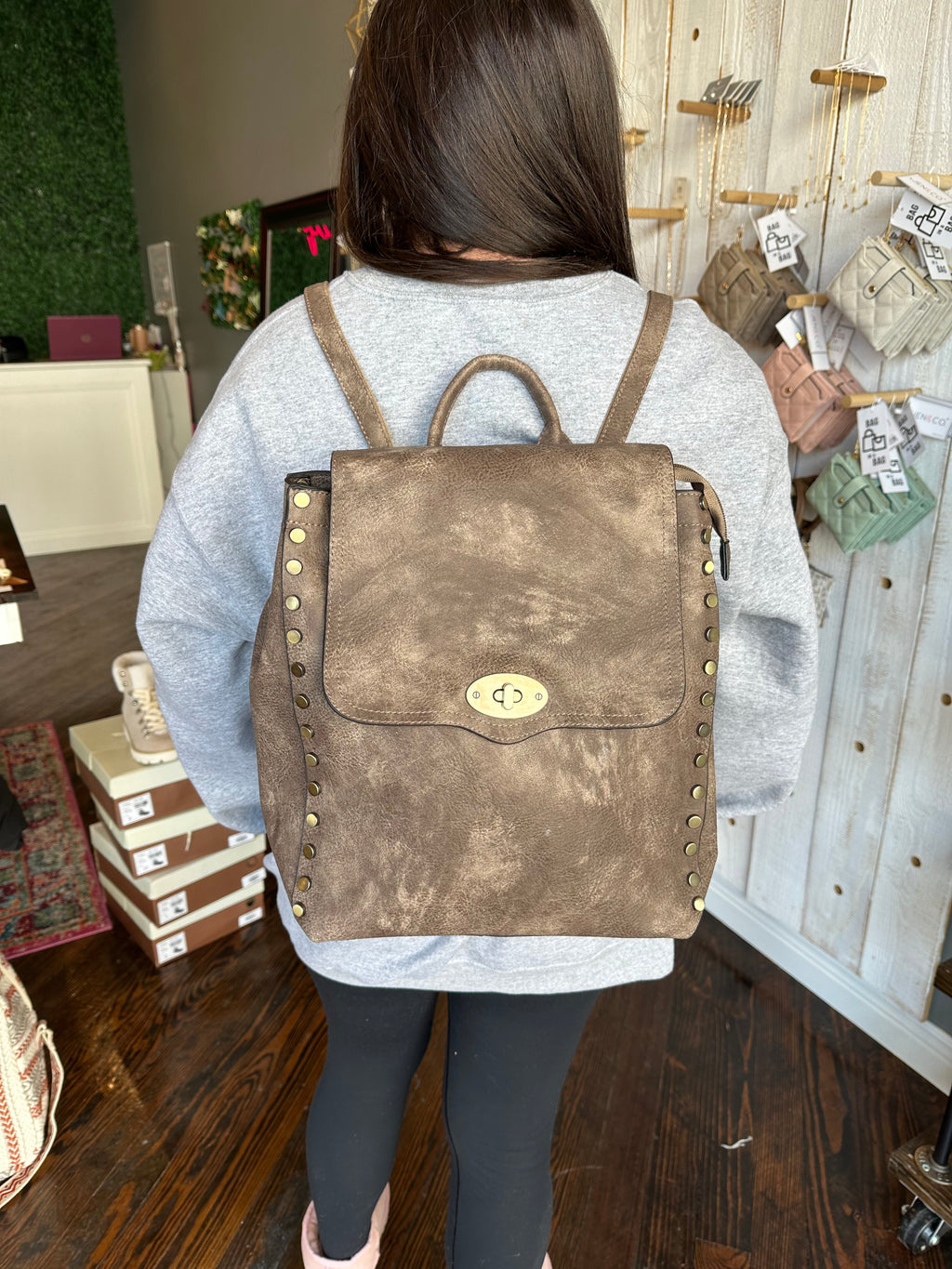 Bex Distressed Backpack